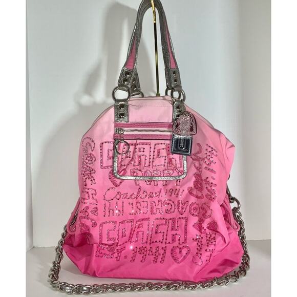 A242 Coach limited edition pink ombré Poppy - Picture 1 of 8